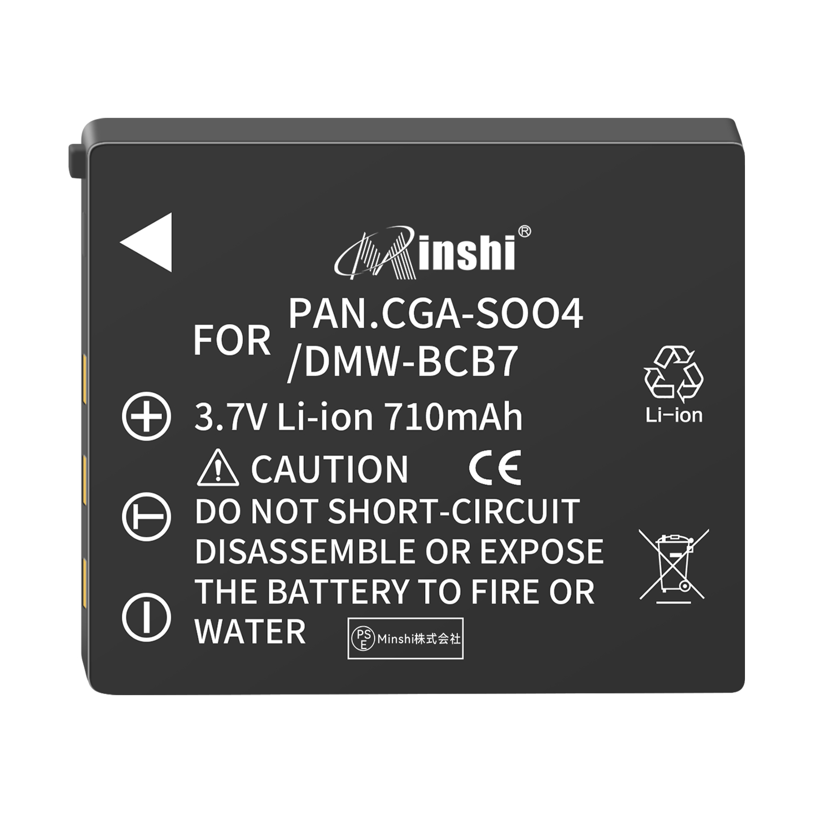 Panasonic CGA-S004E ߴХåƥ꡼710mAh 3.7V1ǯݾ 㡼֥Хåƥ꡼ ।Хåƥ꡼ ǥ륫 ǥ 