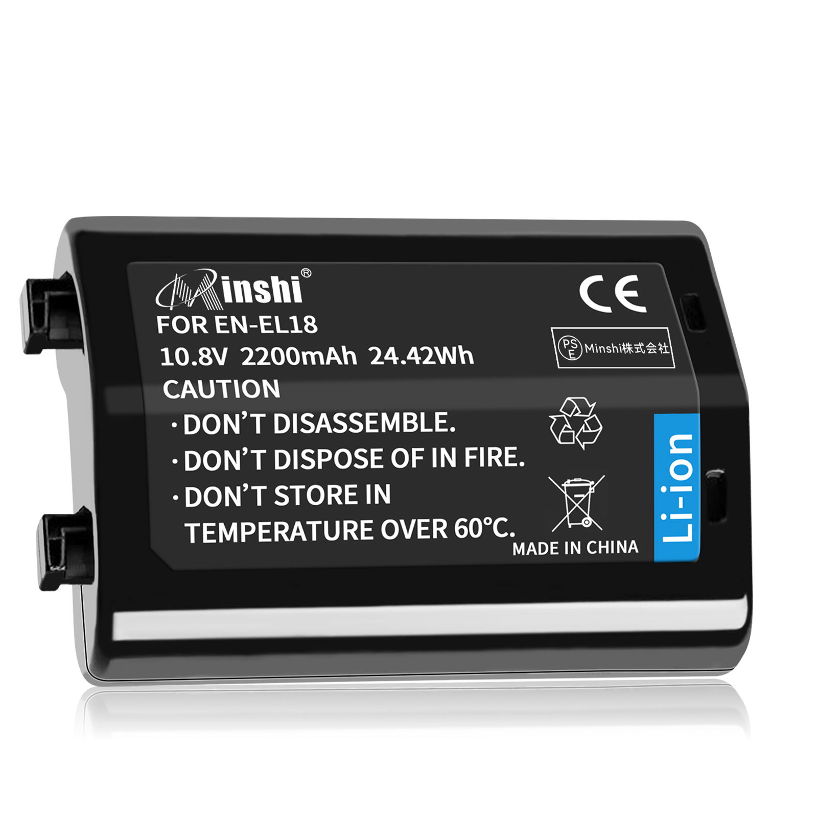 1ǯݾڡminshi NIKON EN-EL182200mAh 10.8VPSEǧ ʼ ѥХåƥ꡼