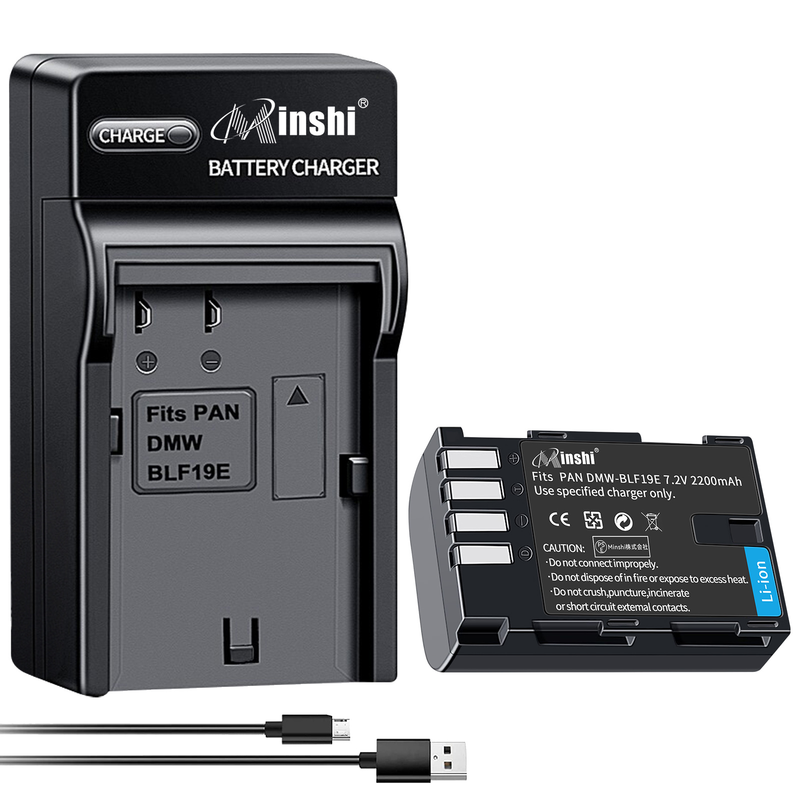  Panasonic DMW-BLF19E ߴХåƥ꡼2200mAh 7.2V 1ǯݾ ।Хåƥ꡼ ǥ륫 ǥ 