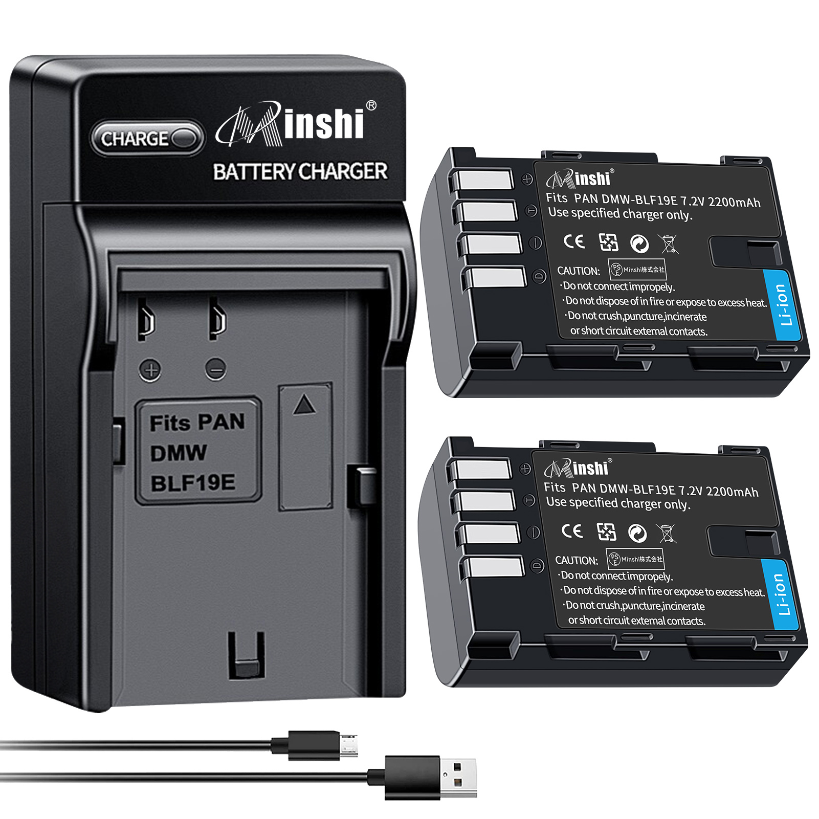  Panasonic DMW-BLF19E ߴХåƥ꡼2200mAh 7.2V 1ǯݾ 㡼֥Хåƥ꡼ ।Хåƥ꡼ ǥ륫 ǥ 
