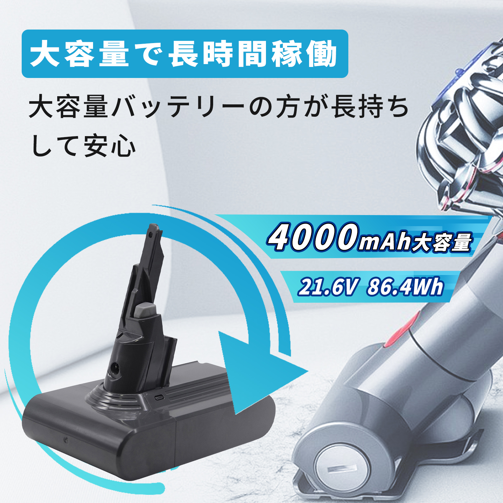 新品 Dyson 掃除機 SV11 バッテリー交換 | JapanBattery.jp