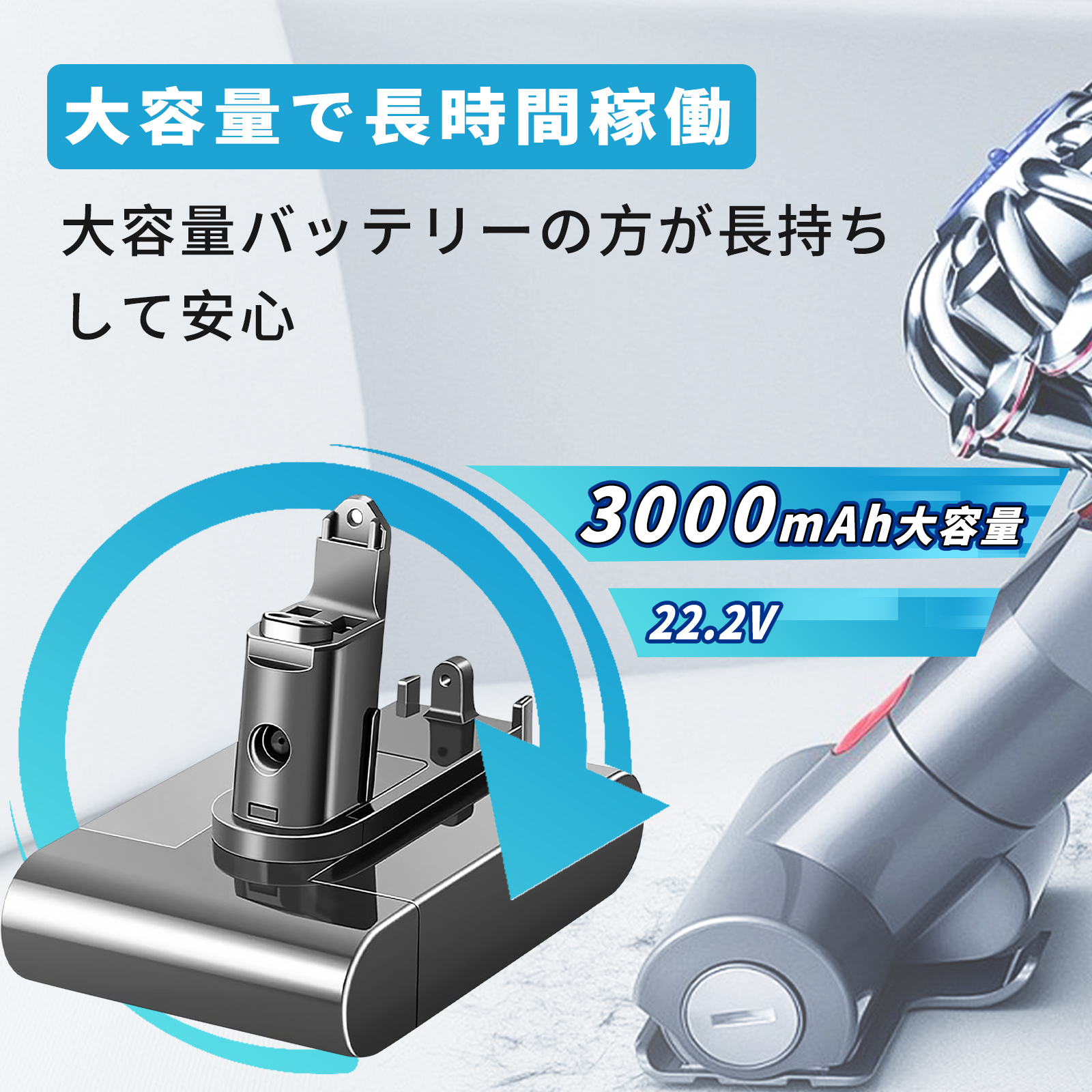 ダイソン バッテリーのおすすめ人気商品一覧 通販 - Yahoo!ショッピング