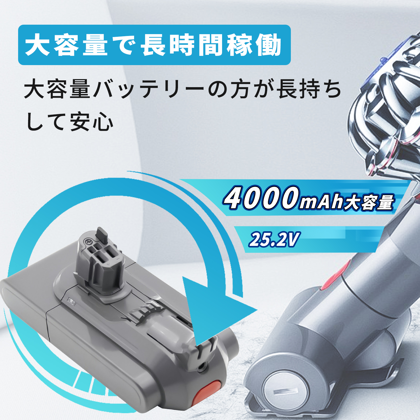 Dyson ダイソン v11 互換バッテリー V11 バッテリー 対応 掃除機