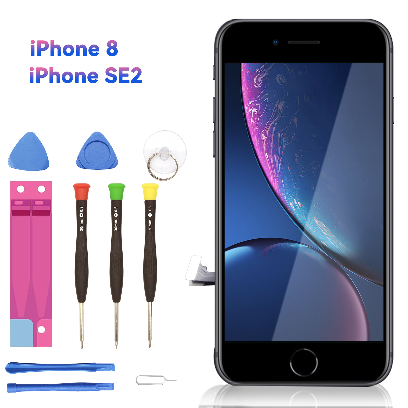 送料無料】iPhone SE2 液晶パネル 画面交換 フロントパネル LCD