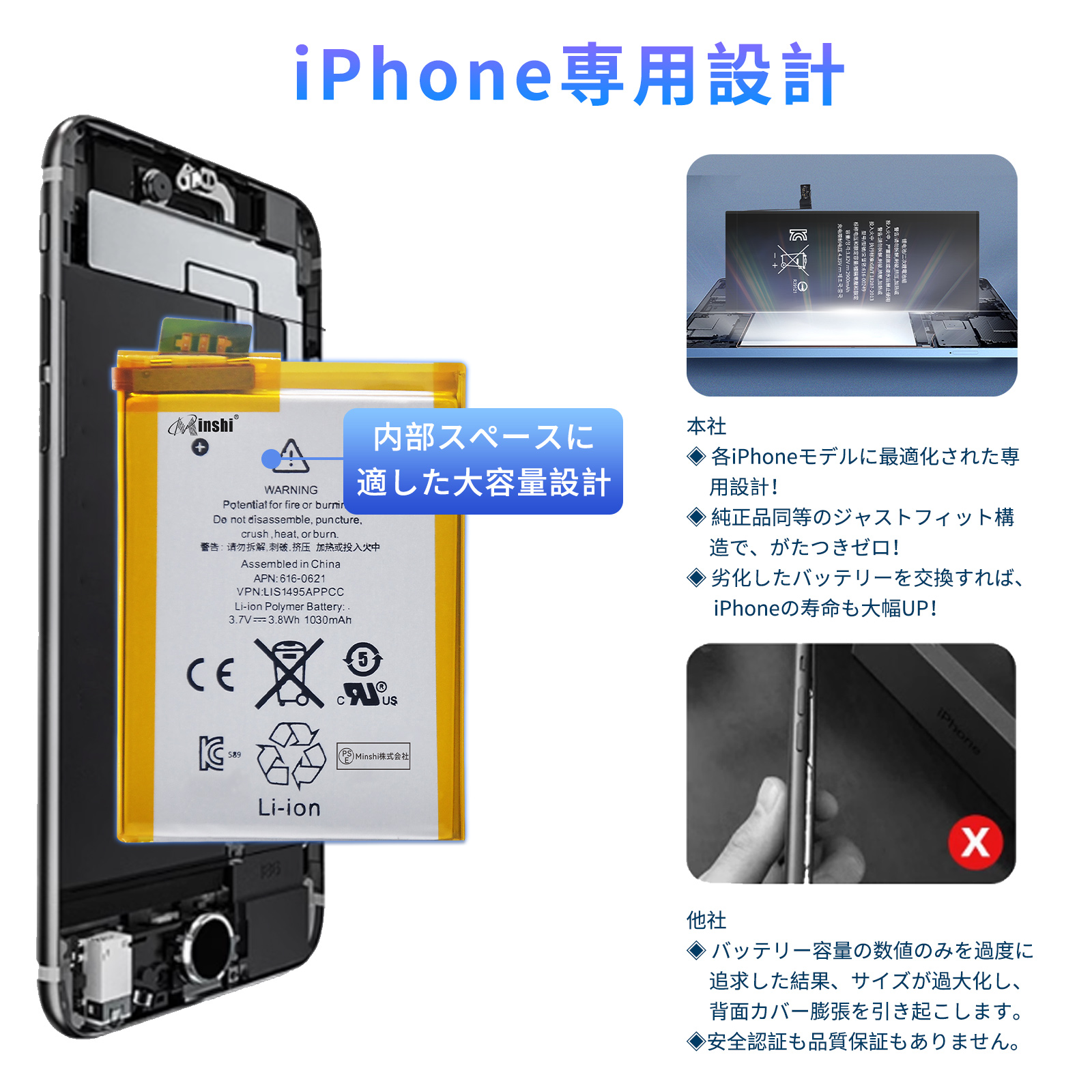 1年保証】【工具付セット】APPLE iPod Touch 5 第5世代 A1421 対応