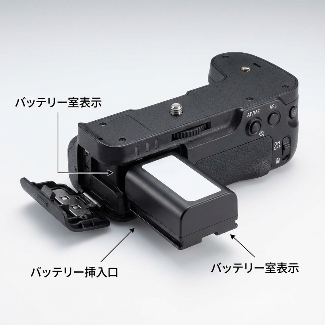 α7SII / α7RII α7II カメラ専用 縦位置グリップ NP-FW50 バッテリー