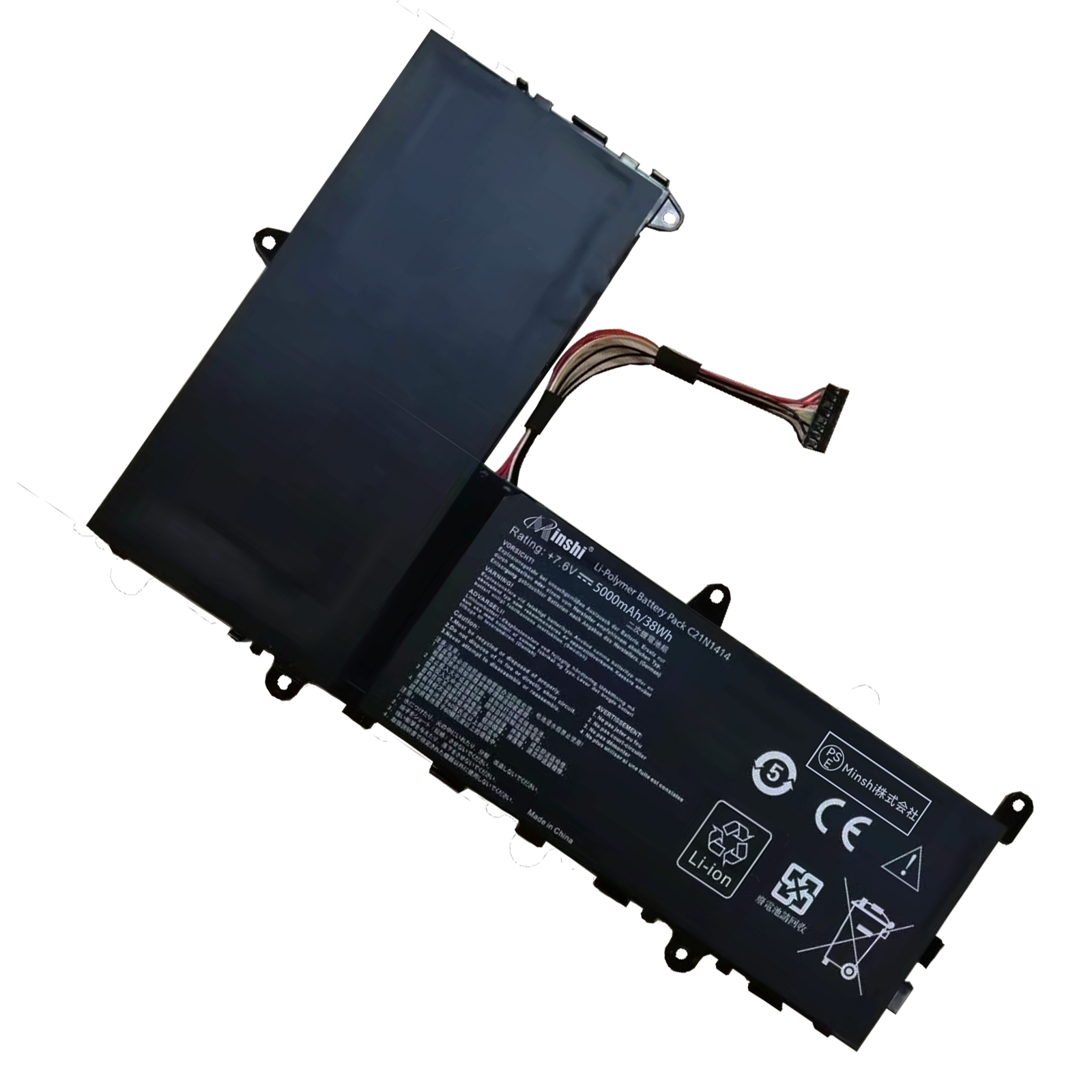 ASUS（エイスース） 新品ASUS EeeBook X205T 互換バッテリー【5000mAh 