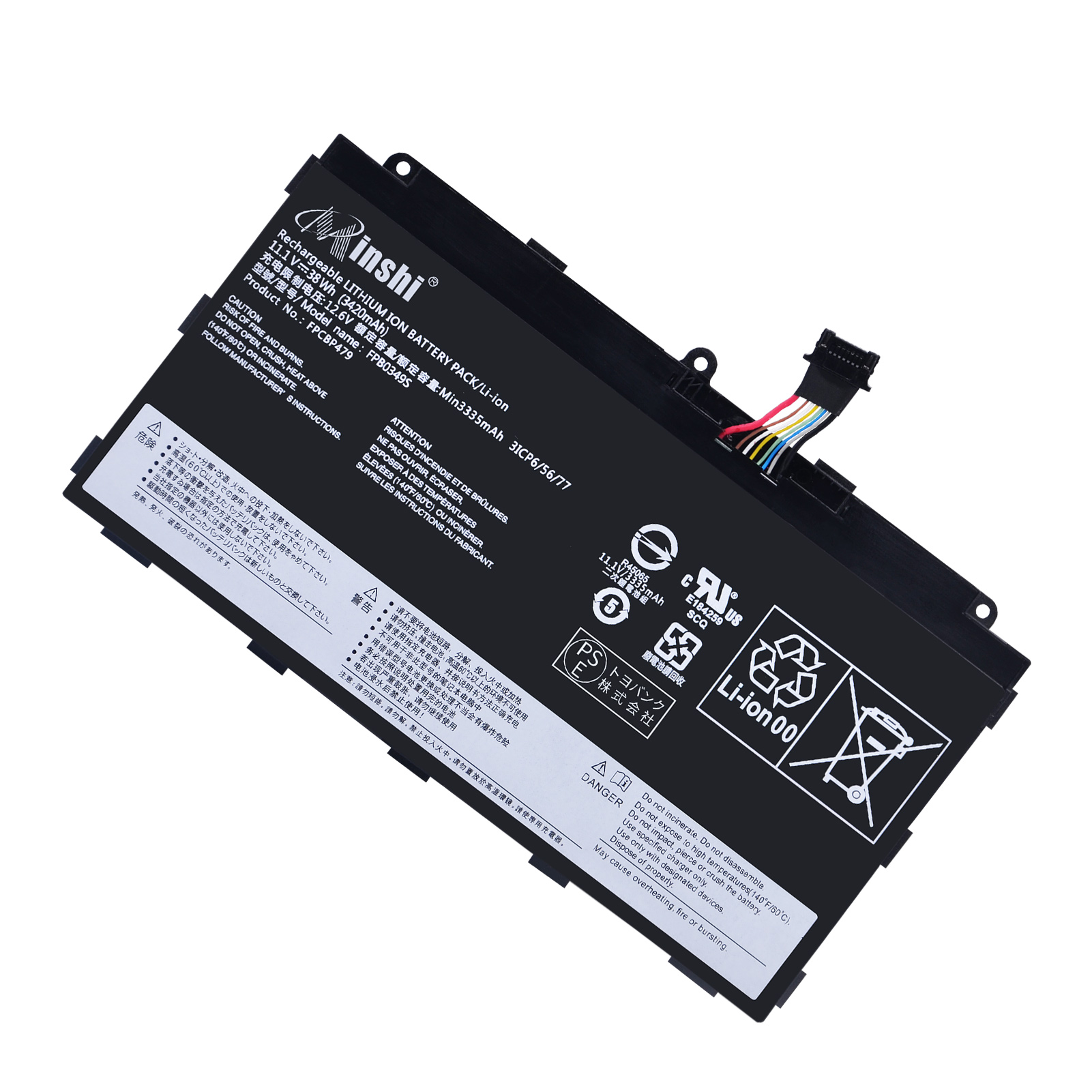 新品Fujitsu FPB0326S 互換バッテリー【3420mAh 11.1V】 1年保証