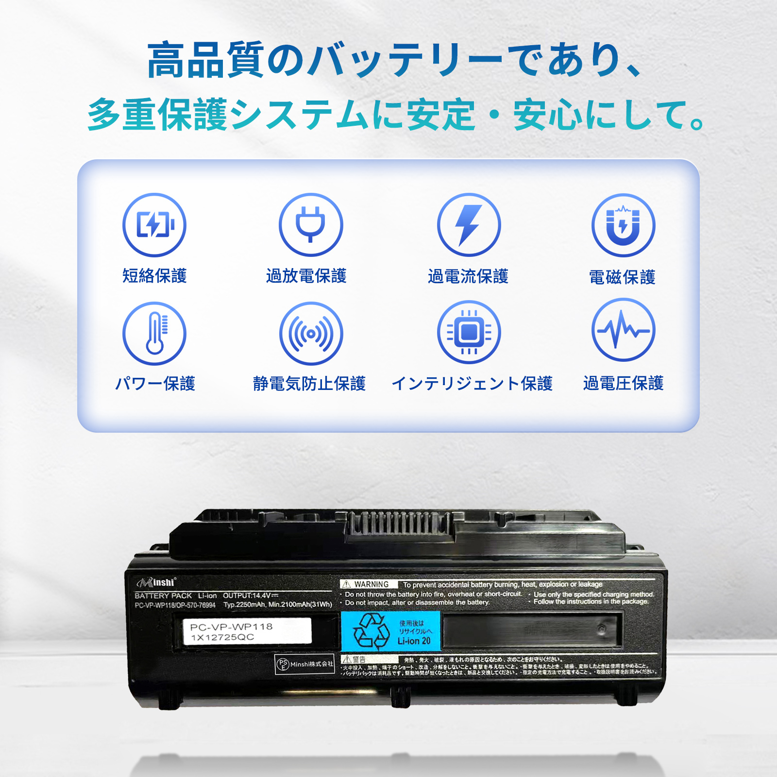 1774 6ah以上高品質バッテリーに変更 ZX18L-A - ヒノヤバッテリーショップ