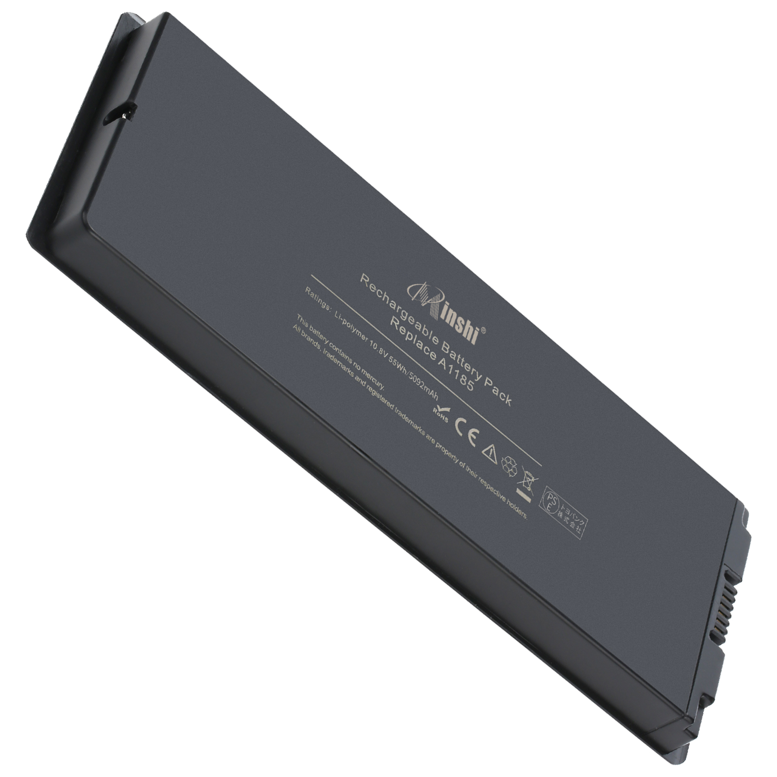 【1年保証】 minshi APPLE MA561G/A 対応 互換バッテリー 5092mAh PSE認定済 高品質交換用バッテリー｜minshi