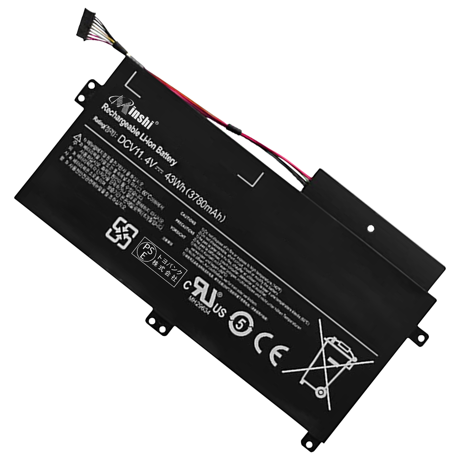 【minshi】Samsung NP450R5U X02CN【3780mAh 11.4V】対応用 高性能 ノートパソコン 互換 バッテリー :ybasm370r4ebk04bf whad:minshi