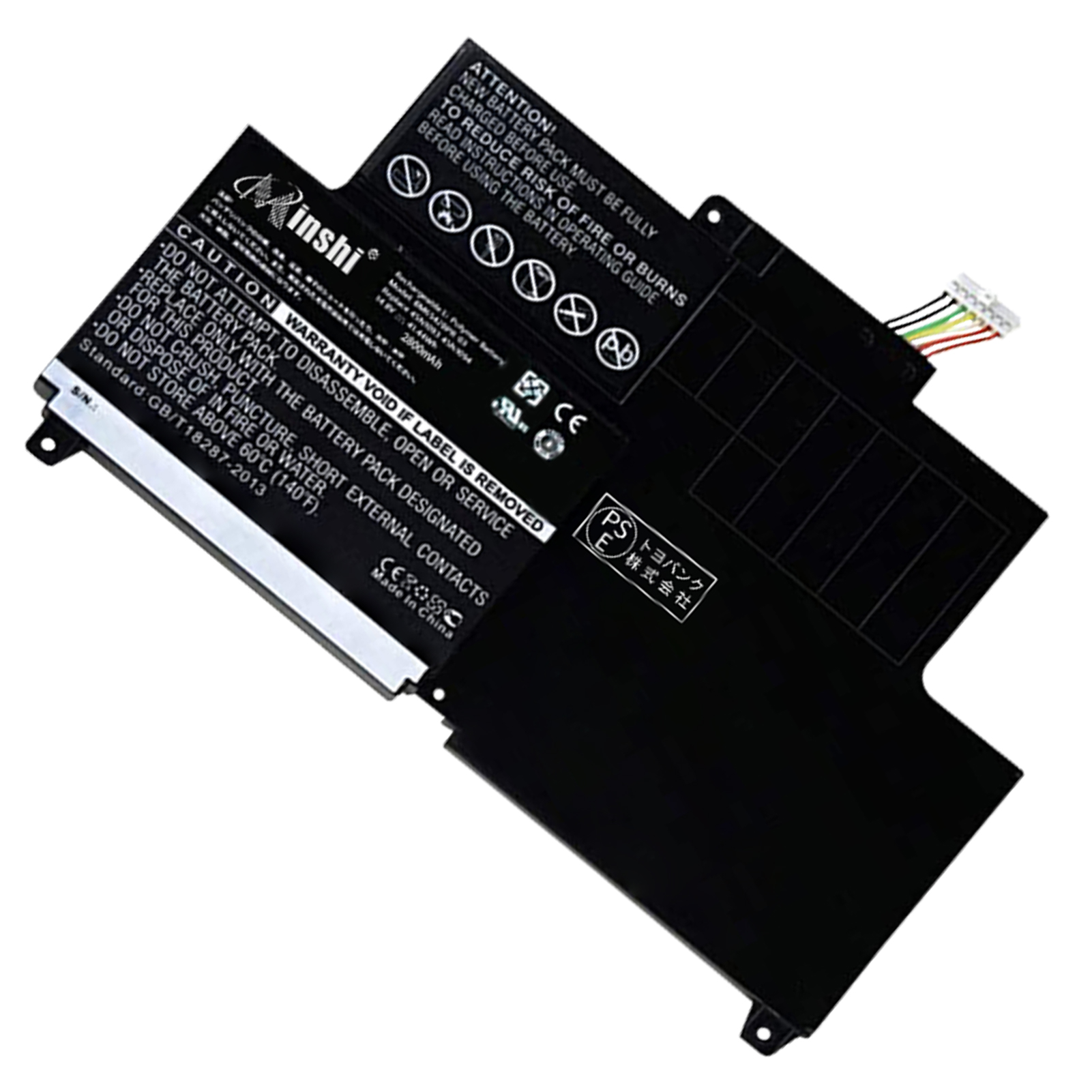 ASUS 45N1092 大容量互換バッテリパック 2800mAh 14.8V 対応用 １年保証 高性能 PSE認証 互換バッテリー｜minshi