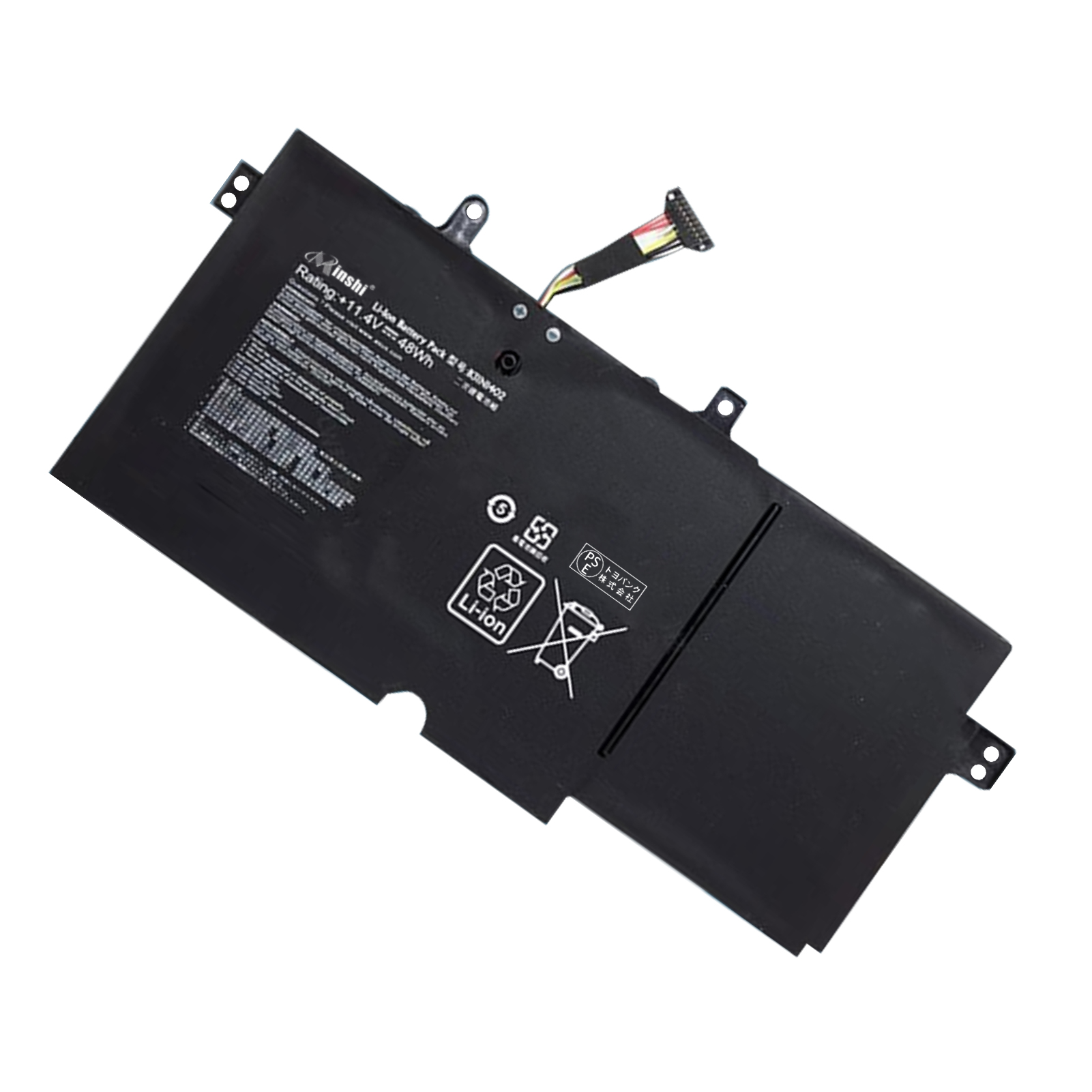 【minshi】ASUS Q551LN【4200mAh 11.4V】対応用 高性能 ノートパソコン 互換 バッテリー :ybasub31n14bk04ad yh:minshi