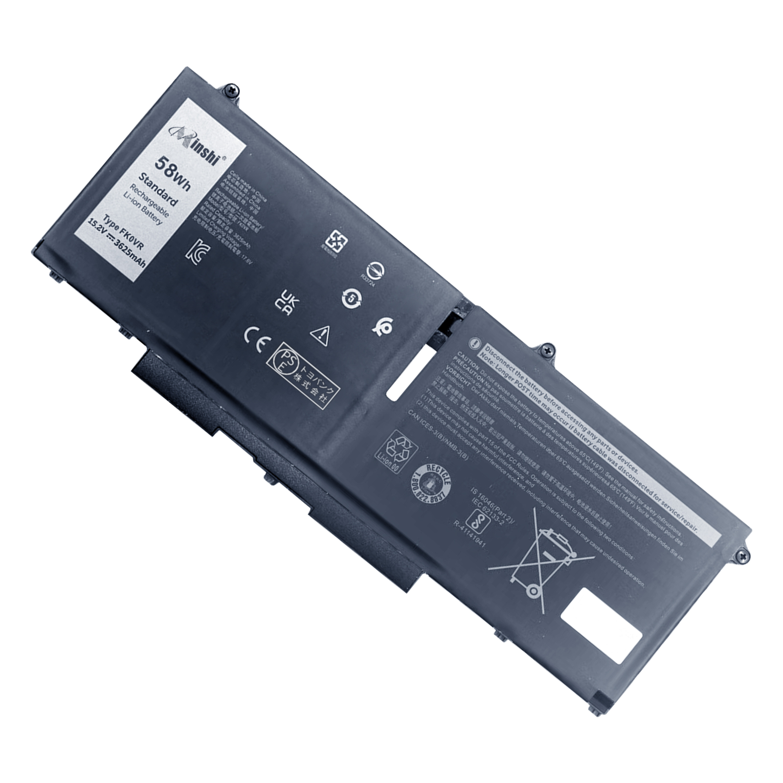 DELL Latitude 5530 互換バッテリパック 3625mAh 15.2V 対応用 １年保証 高性能 PSE認証 互換バッテリー :  ybdel293f1xbk03af-yhwln : minshi - 通販 - Yahoo!ショッピング