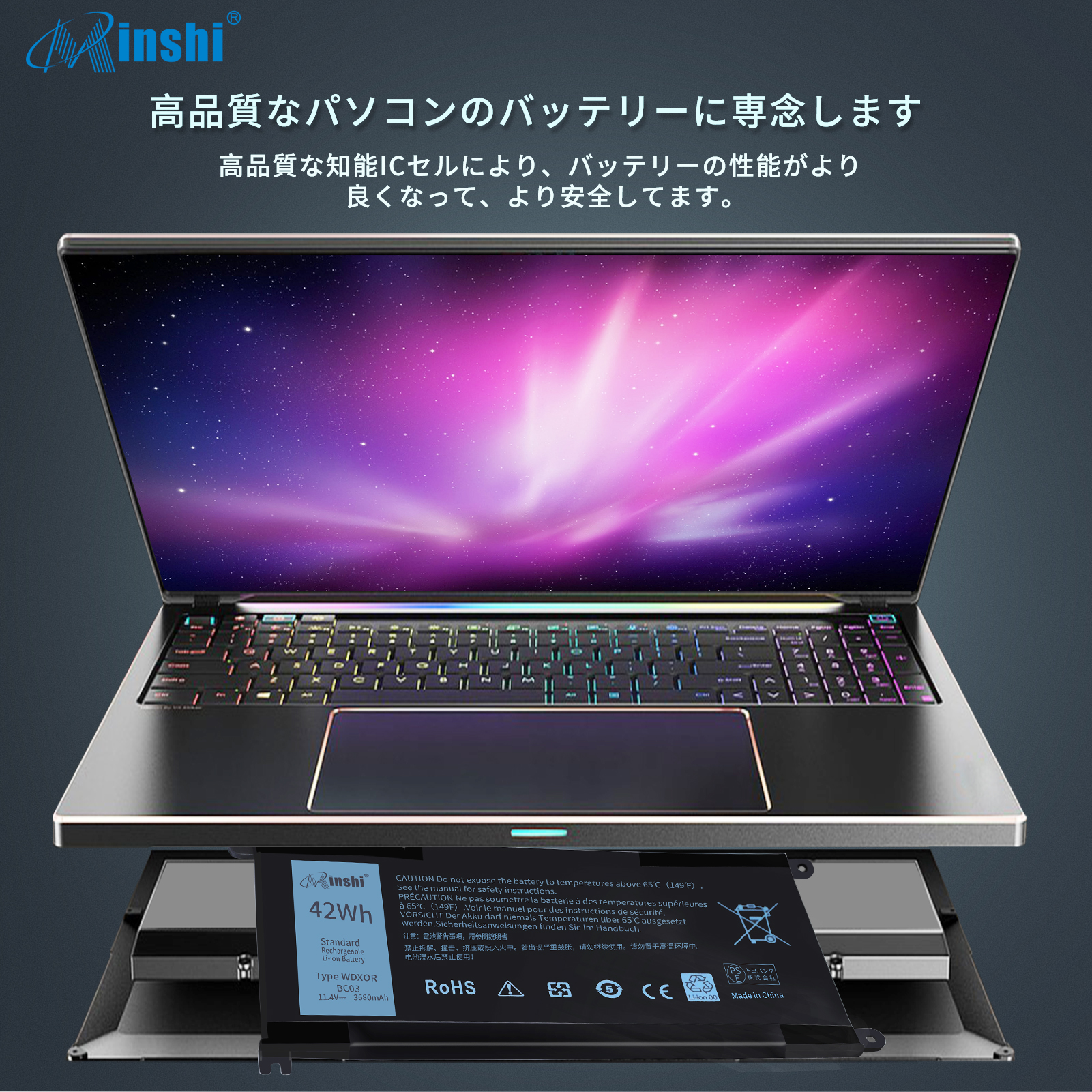 DELL 5570（ノートパソコンバッテリー）の商品一覧｜ノートパソコン