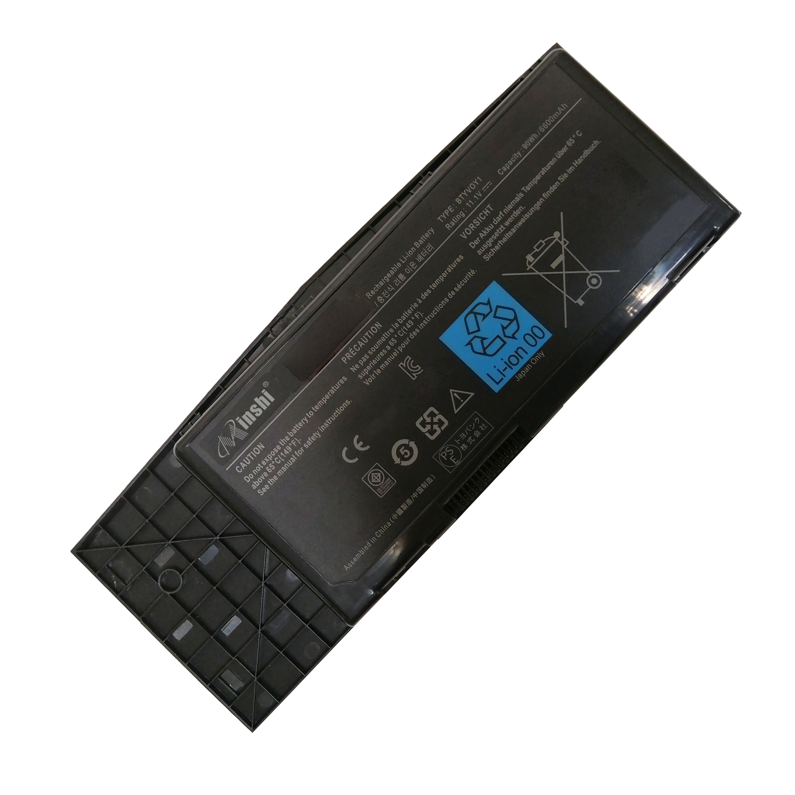 【PSE認定済】【minshi】DELL Alienware M17x R3 Series【6600mAh 11.1V】対応用 高性能 互換バッテリー