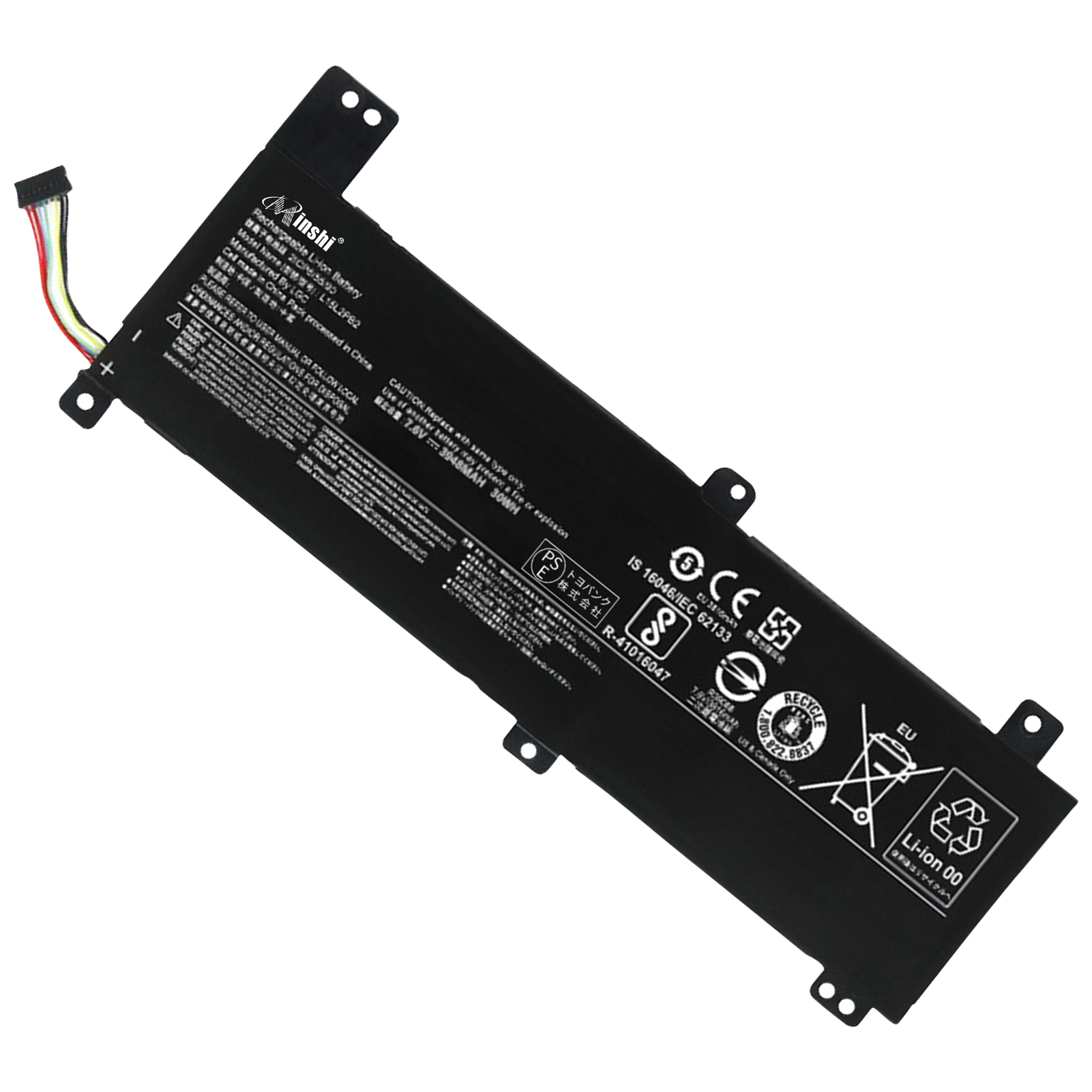 【minshi】HP Ideapad 310 14IKB【3948mAh 7.6V】対応用 高性能 ノートパソコン 互換 バッテリー :ybhbx5b10k8bk03al whad:minshi