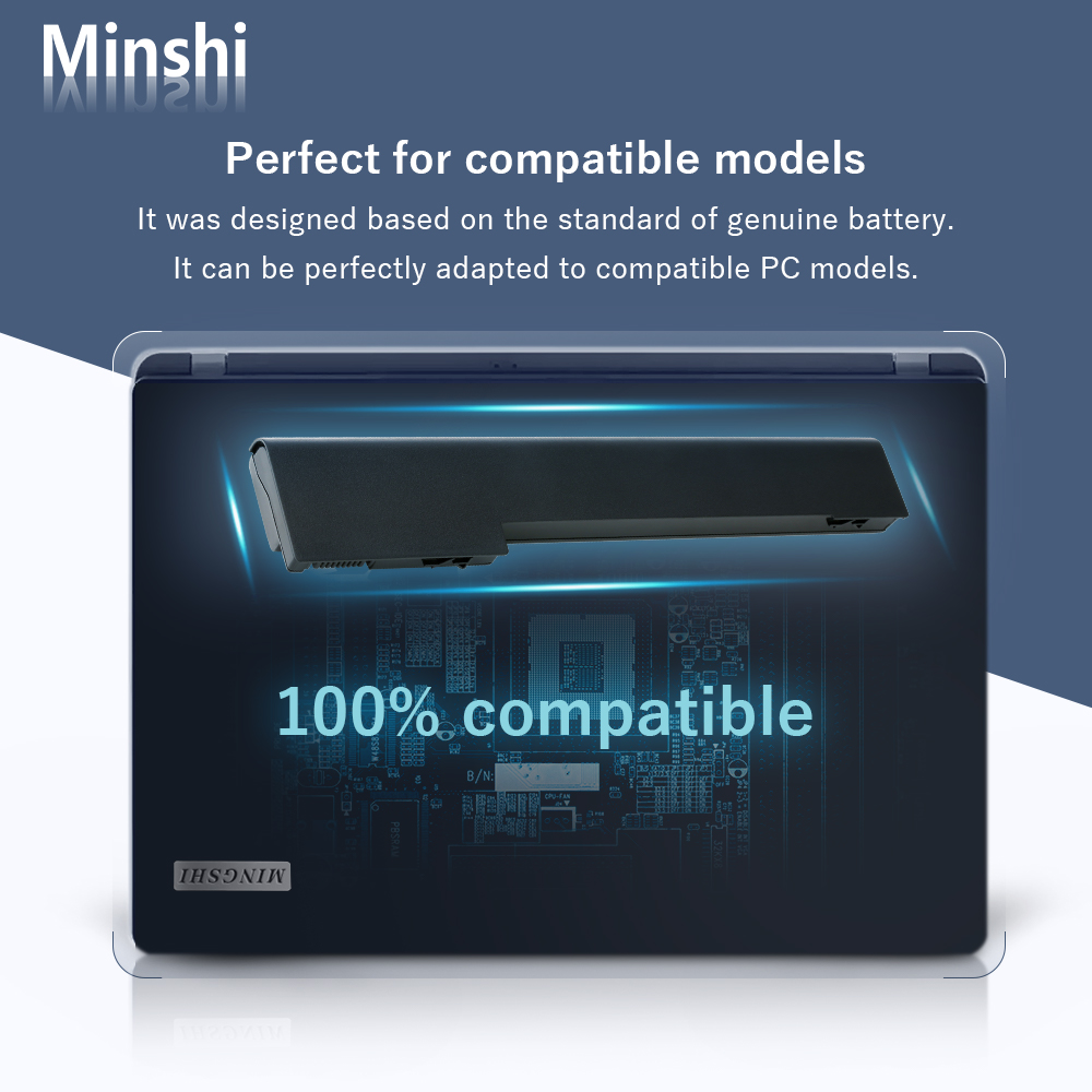 【minshi】HP EliteBook 8760w【5200mAh 11.1V】対応用 高性能 ノートパソコン 互換 バッテリー｜minshi｜05