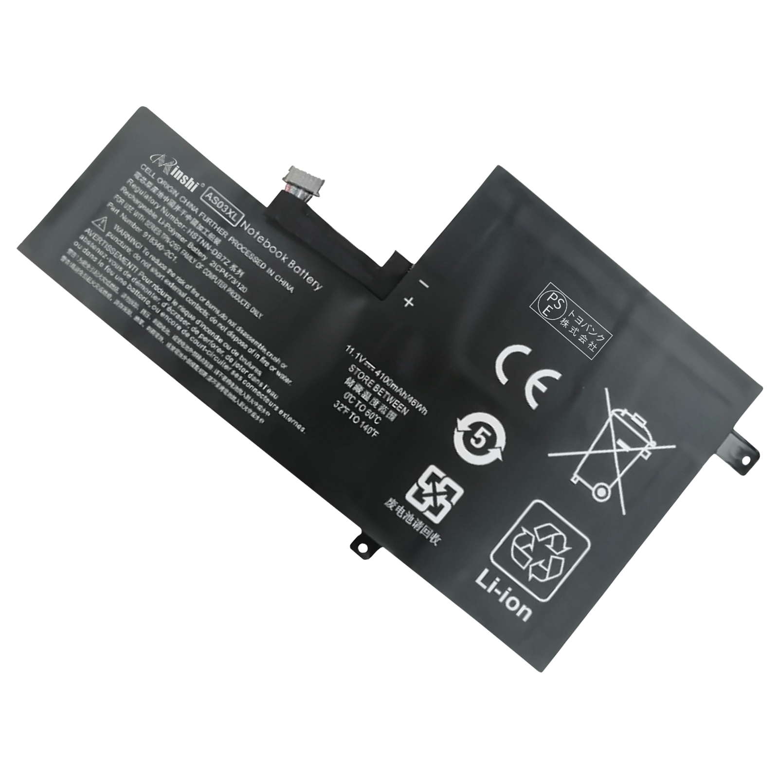 minshi】HP Chromebook 11 G5【4100mAh 11.1V】対応用 高性能