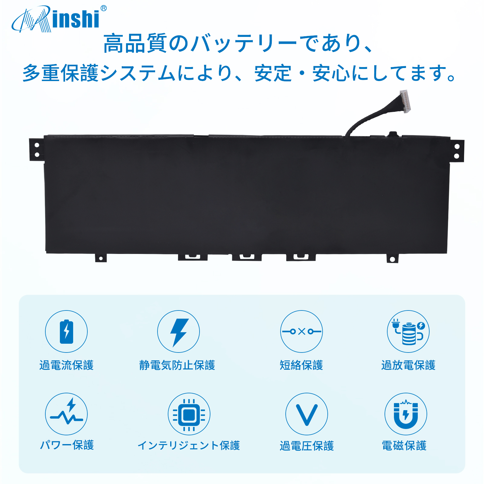 【1年保証】minshi HP ENVYx360 13-ag0140nd 対応 3454mAh 互換バッテリーWGAB｜minshi｜03