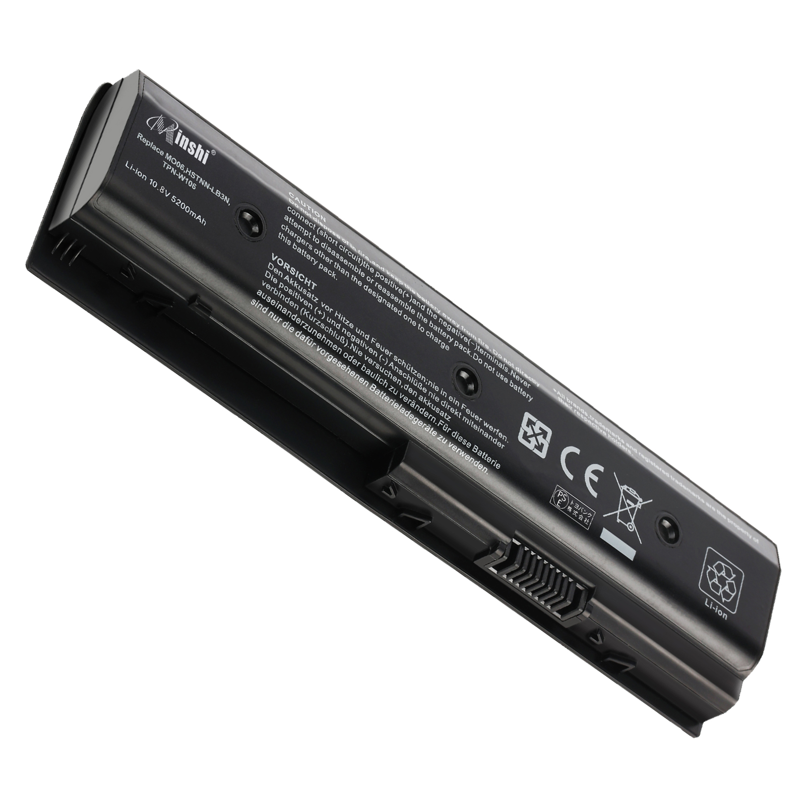 【1年保証】minshi  MO06 対応 5200mAh  互換バッテリーWHD｜minshi