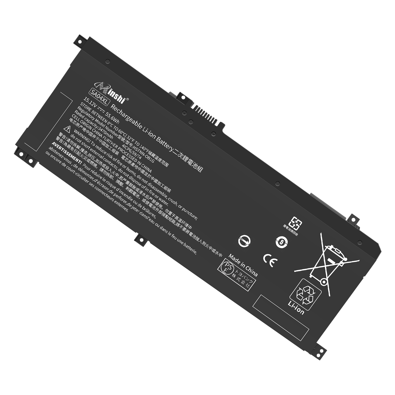 ProBook 【1年保証】minshi HPENVY X360 15-DS 対応 3470mAh PSE