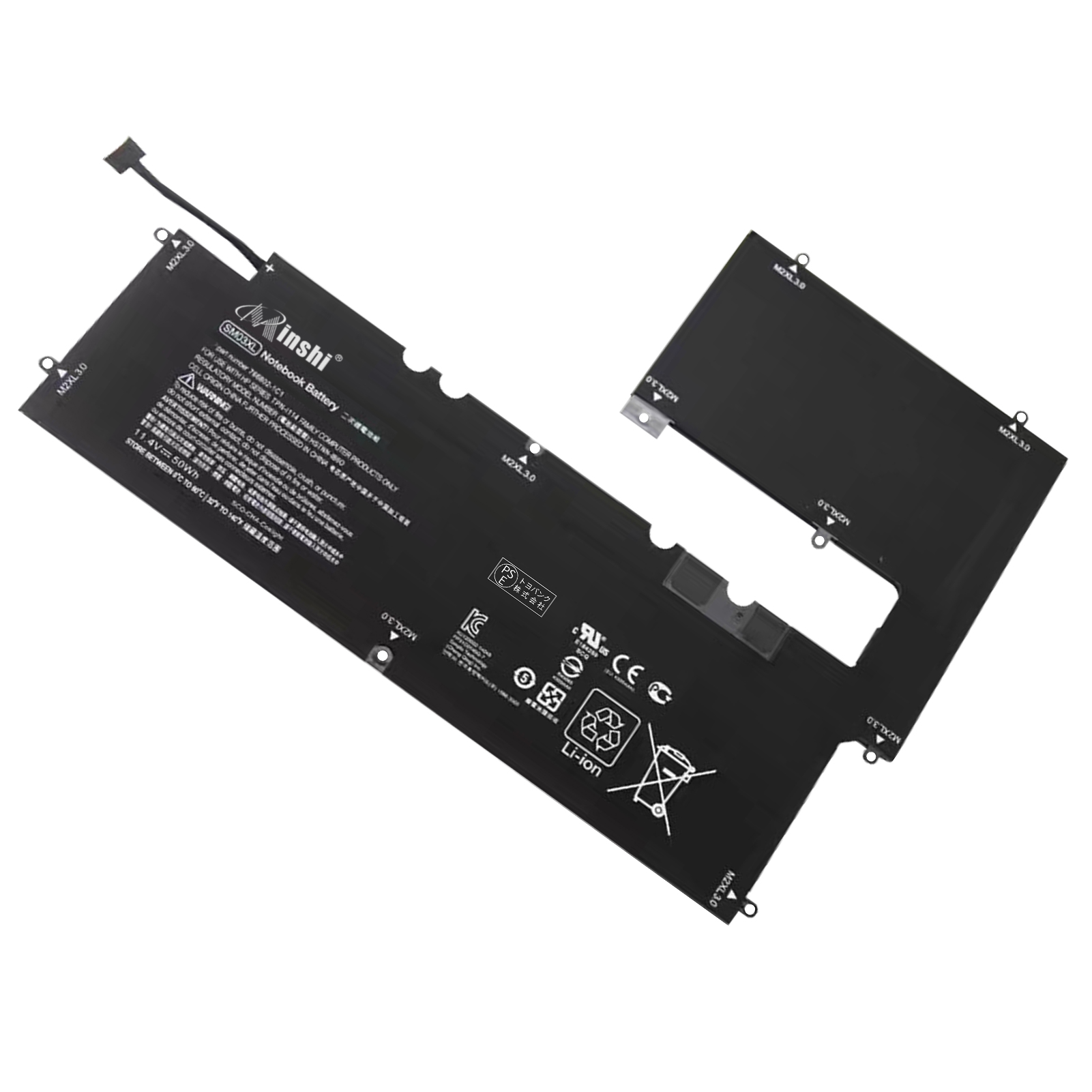 【minshi】HP TPN I114【4380mAh 11.1V】対応用 高性能 ノートパソコン 互換 バッテリー :ybhbxsm03xlbk04ad yh:minshi