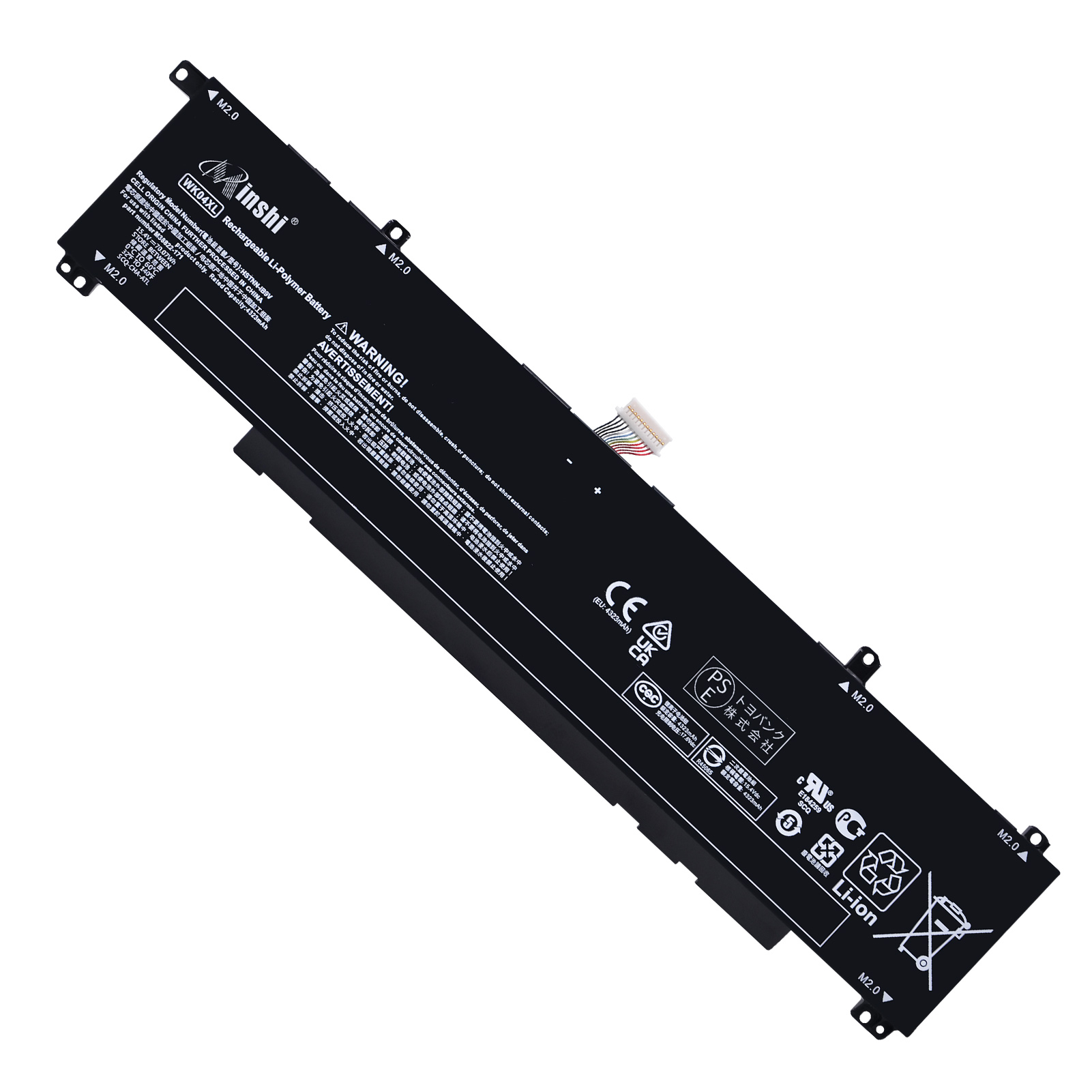 HP 16-d1150TX 互換バッテリパック 70.07Wh 15.4V 対応用 １年保証 高性能 PSE認証 互換バッテリー｜minshi