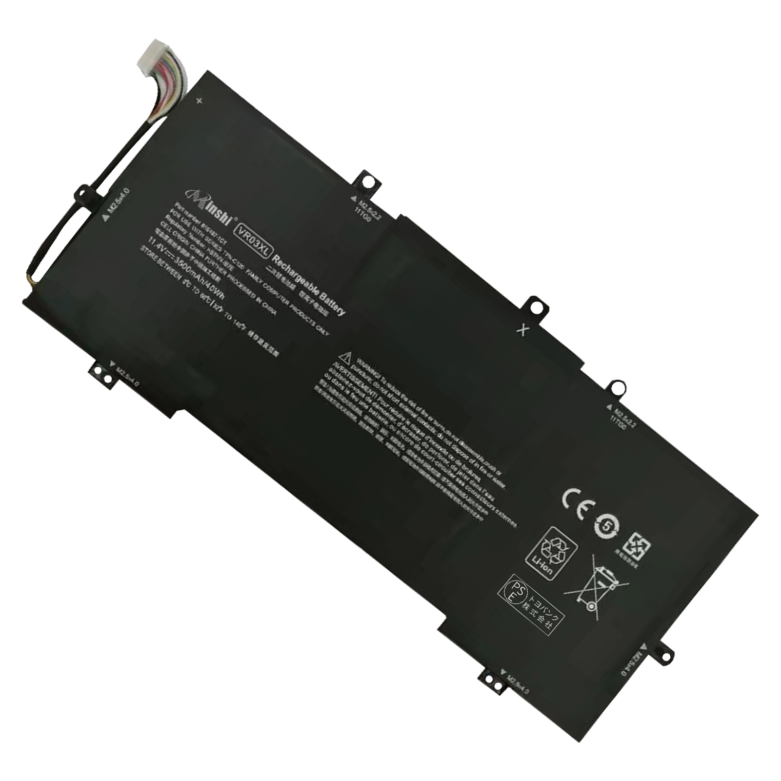 【minshi】HP ENVY 13 D051TU【3500mAh 11.4V】対応用 高性能 ノートパソコン 互換 バッテリー :ybhbzvr03xxbk03ax whad:minshi