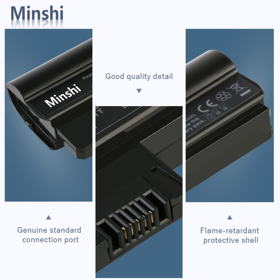 【1年保証】 minshi HP Mini110-3100 対応 互換バッテリー 5200mAh PSE認定済 高品質交換用バッテリー｜minshi｜06