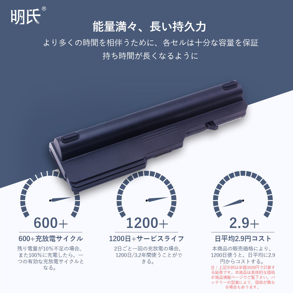 【minshi】Lenovo L09L6Y02【7800mAh 11.1V】対応用 高性能 ノートパソコン 互換 バッテリー｜minshi｜03