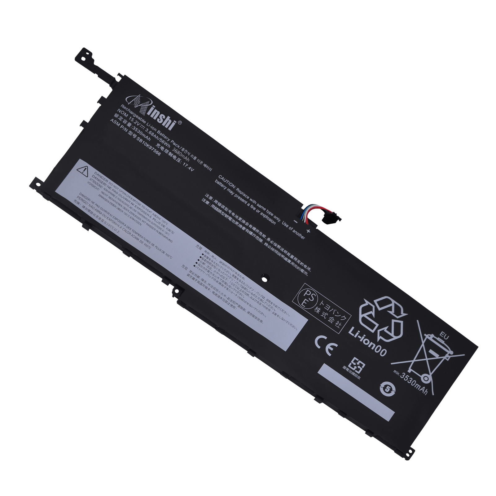 【1年保証】minshi Lenovo ThinkPad X1 Yoga(20FR-S05S00) 00HW028対応 3680mAh 互換バッテリーWHA｜minshi