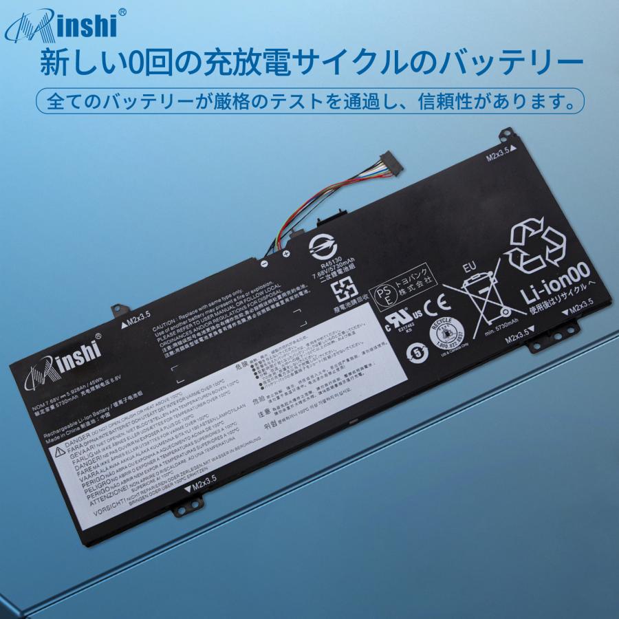 【1年保証】minshi Lenovo ideapad530S(81EU00DUJP) 対応 5730mAh 互換バッテリーWHB｜minshi｜04