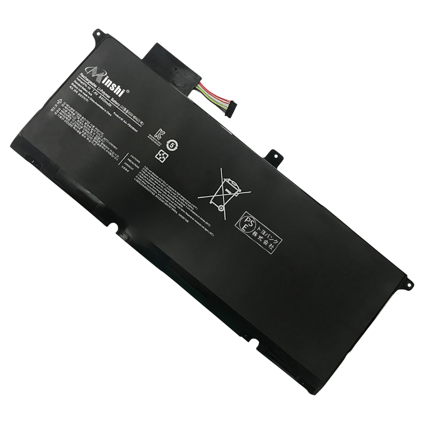 【minshi】Samsung AA PBXN8AR【8400mAh 7.4V】対応用 高性能 ノートパソコン 互換 バッテリー :ybsam900x4cbk08aa whad:minshi