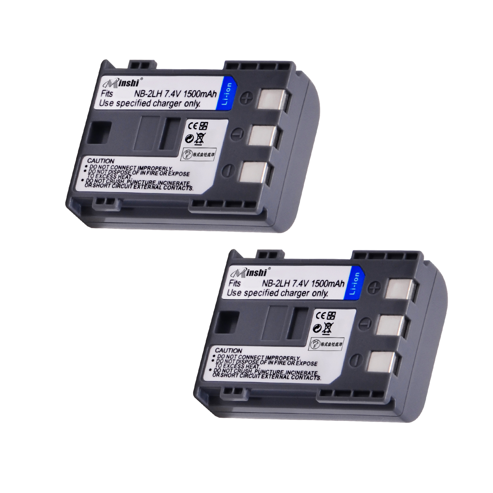  minshi CANON Canon PowerShot S40 対応 1500mAh  高品質NB‐3L互換バッテリーWHG
