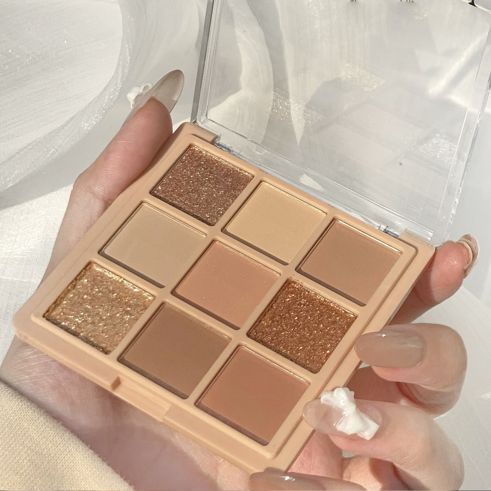 minshi 03 オートミルクティー 9色 アイシャドウ やさしいミルクティー  