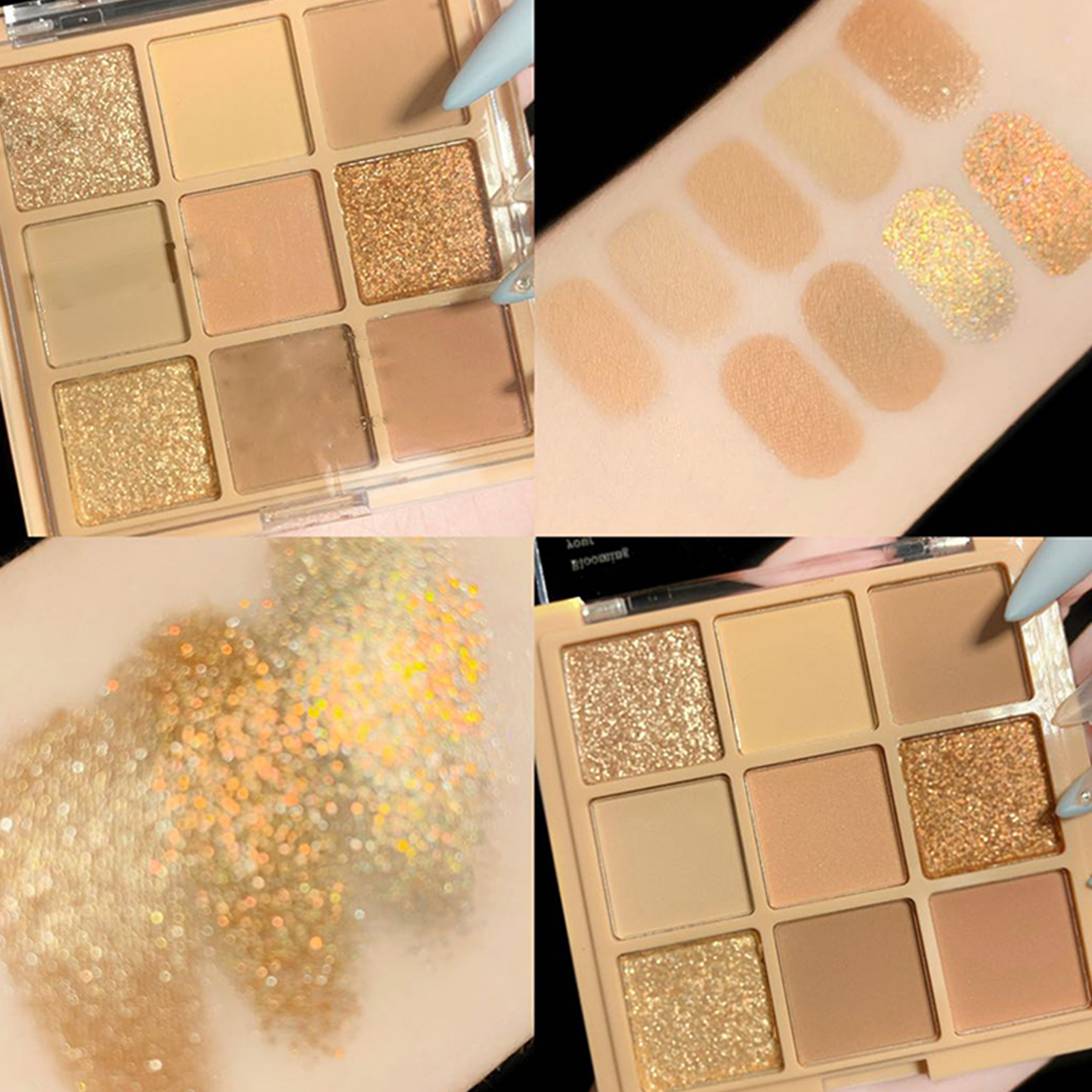 minshi 03 オートミルクティー 9色 アイシャドウ やさしいミルクティー  