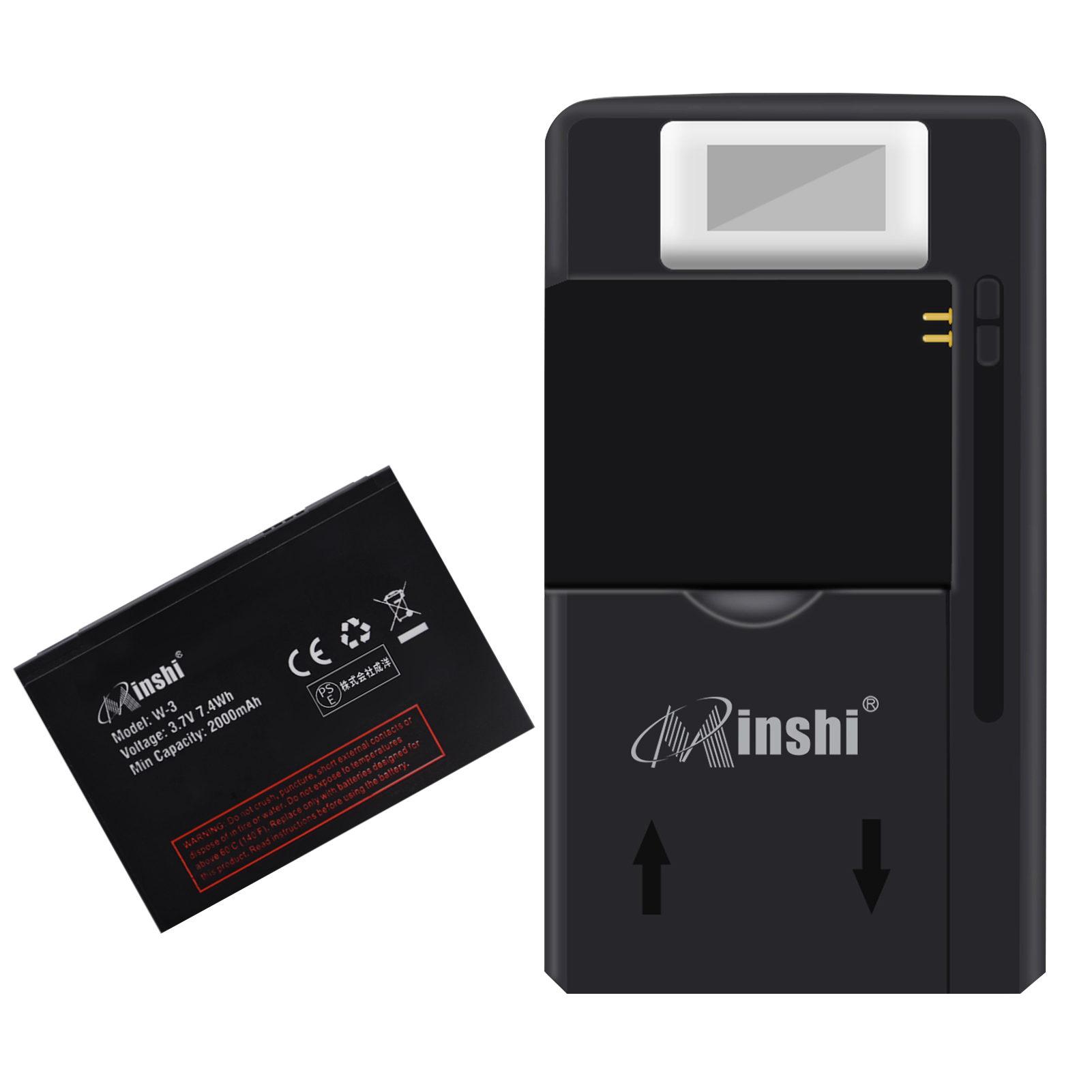 【充電器と電池1個】minshi AirCard NETGEAR 785S【2000mAh 3.7V】対応用 高性能 互換 バッテリー｜minshi