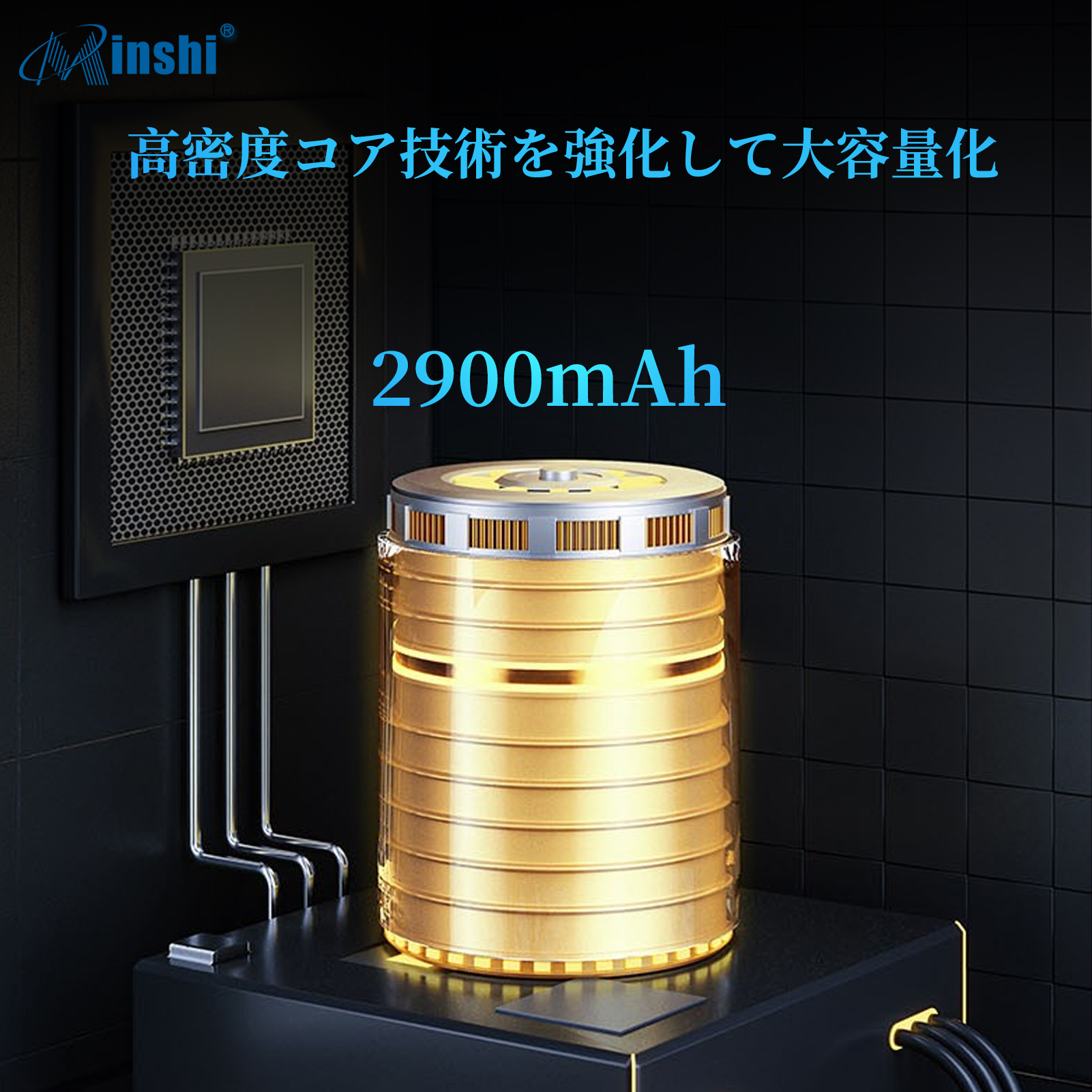 【1年保証】minshi Y7 Prime 2018 対応 交換バッテリー 2900mAh 互換バッテリー｜minshi｜05