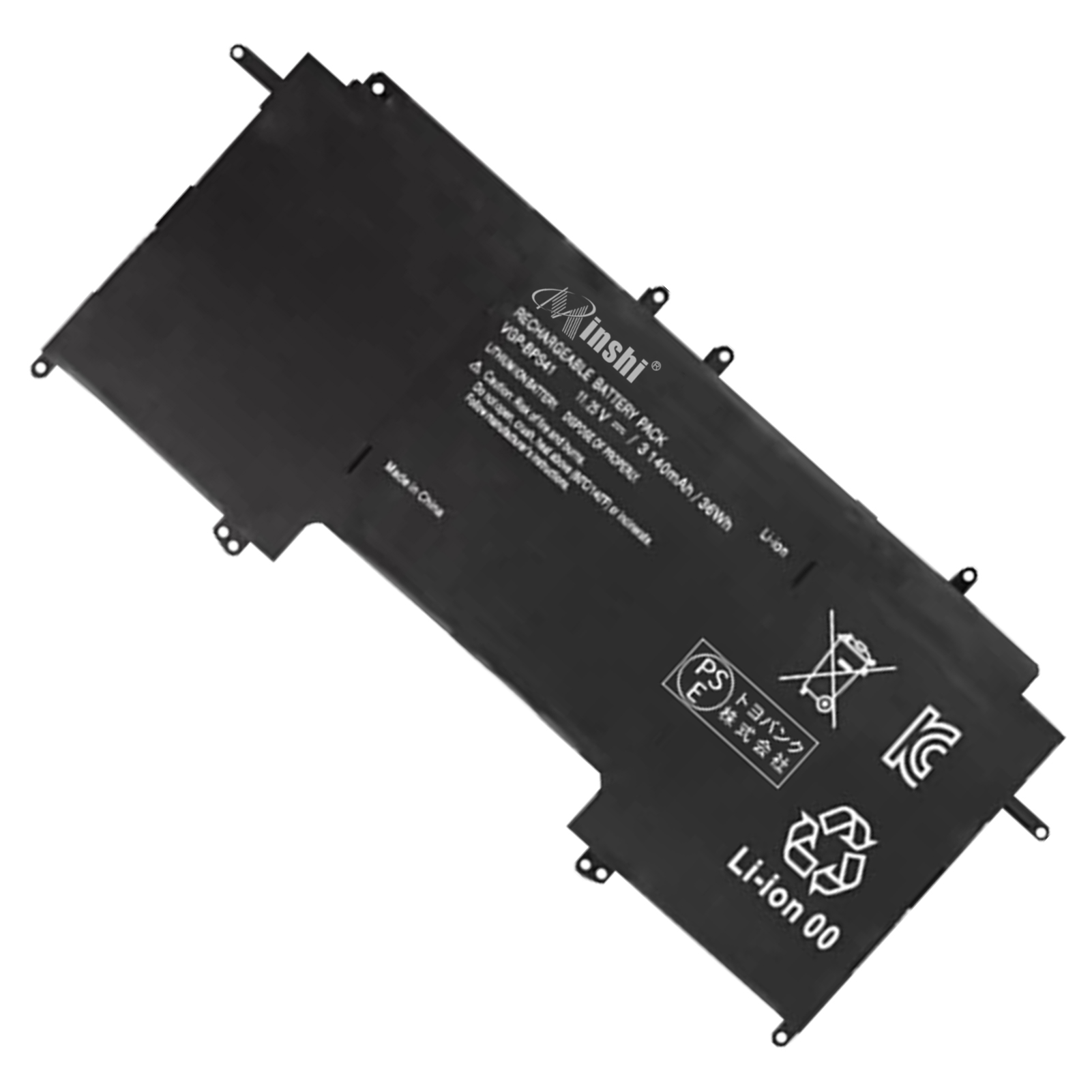 SONY VAIO Fit 13A 大容量互換バッテリパック 3140mAh 11.25V 対応用 １年保証 高性能 PSE認証 互換バッテリー｜minshi