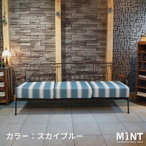 3Pアイアンパイプフレームソファー : MINT Yahoo!ショッピング店