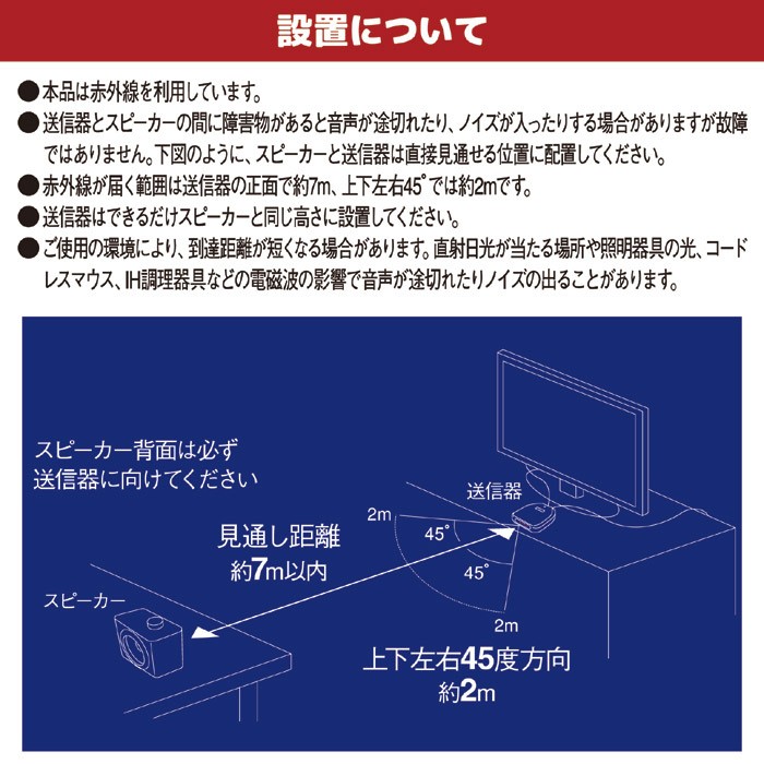 ワイヤレス手もとスピーカー2 ANS-403