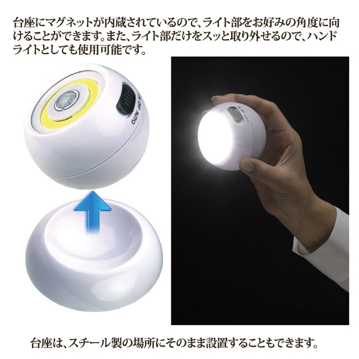 小太郎 エントランス　センサー付きライト セーブインダストリー センサーライト 人感 屋外 COB センサーライト