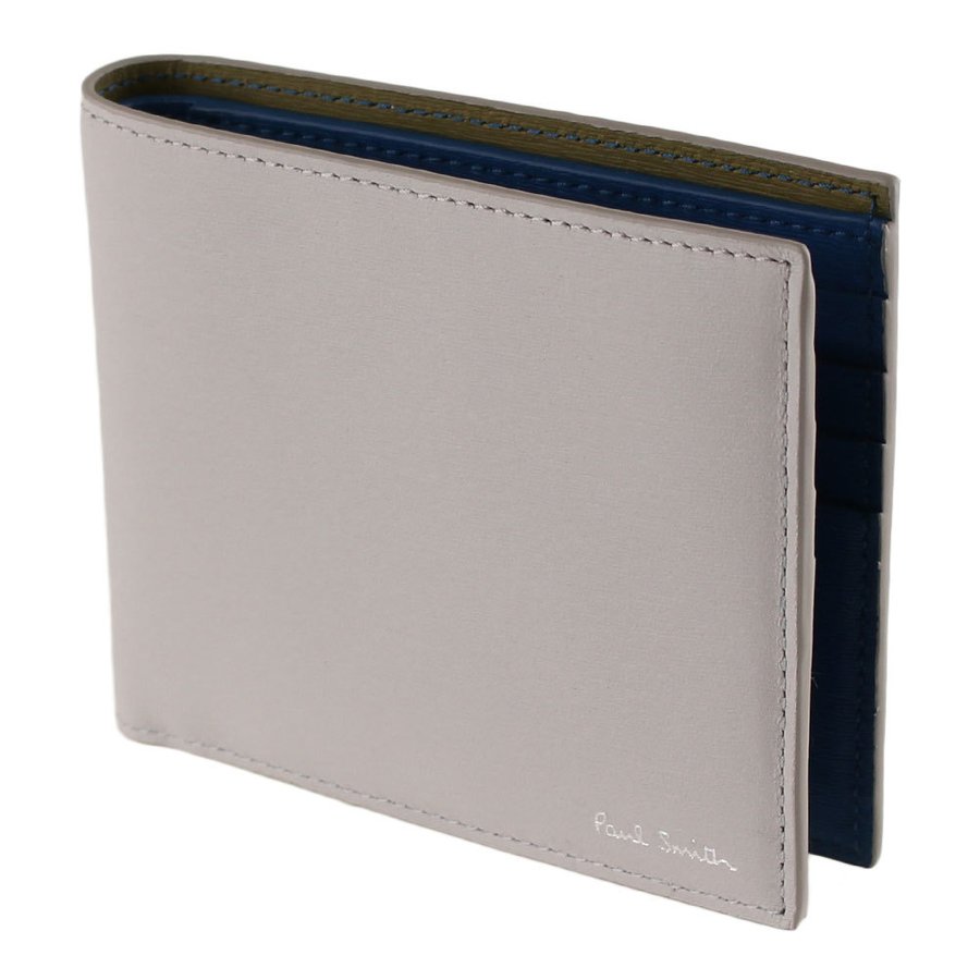ポールスミス 財布 メンズ 二つ折り 小銭入れなし PAUL SMITH 4832