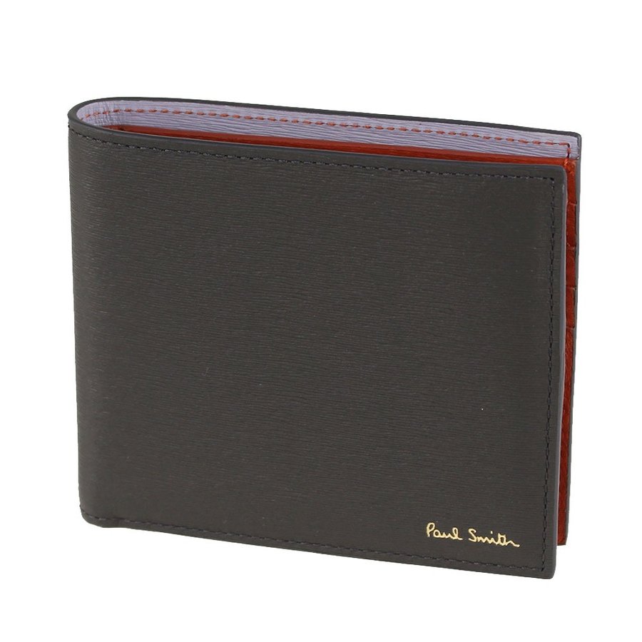 ポールスミス 財布 メンズ 二つ折り 小銭入れなし PAUL SMITH 4832