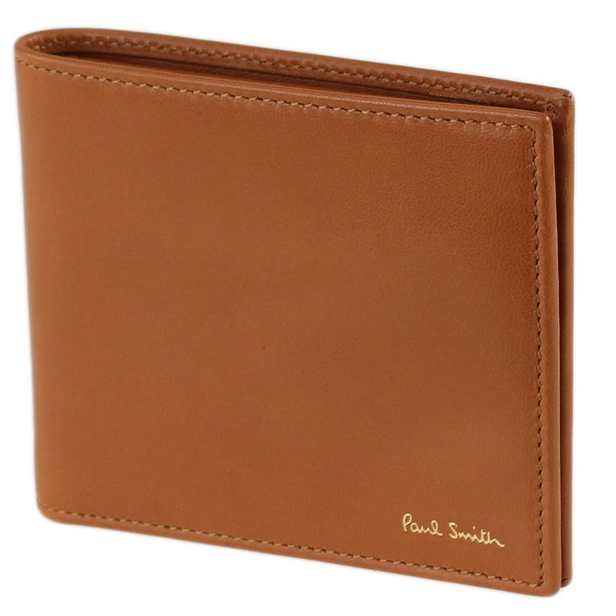 ポールスミス 財布 メンズ 二つ折り 小銭入れなし PAUL SMITH 4832