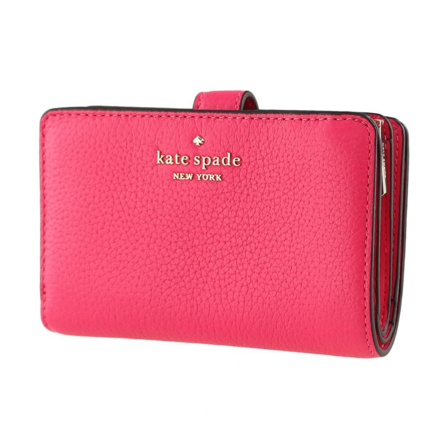 kate spade NEW YORK レディース二つ折り財布(色:ピンク系)の