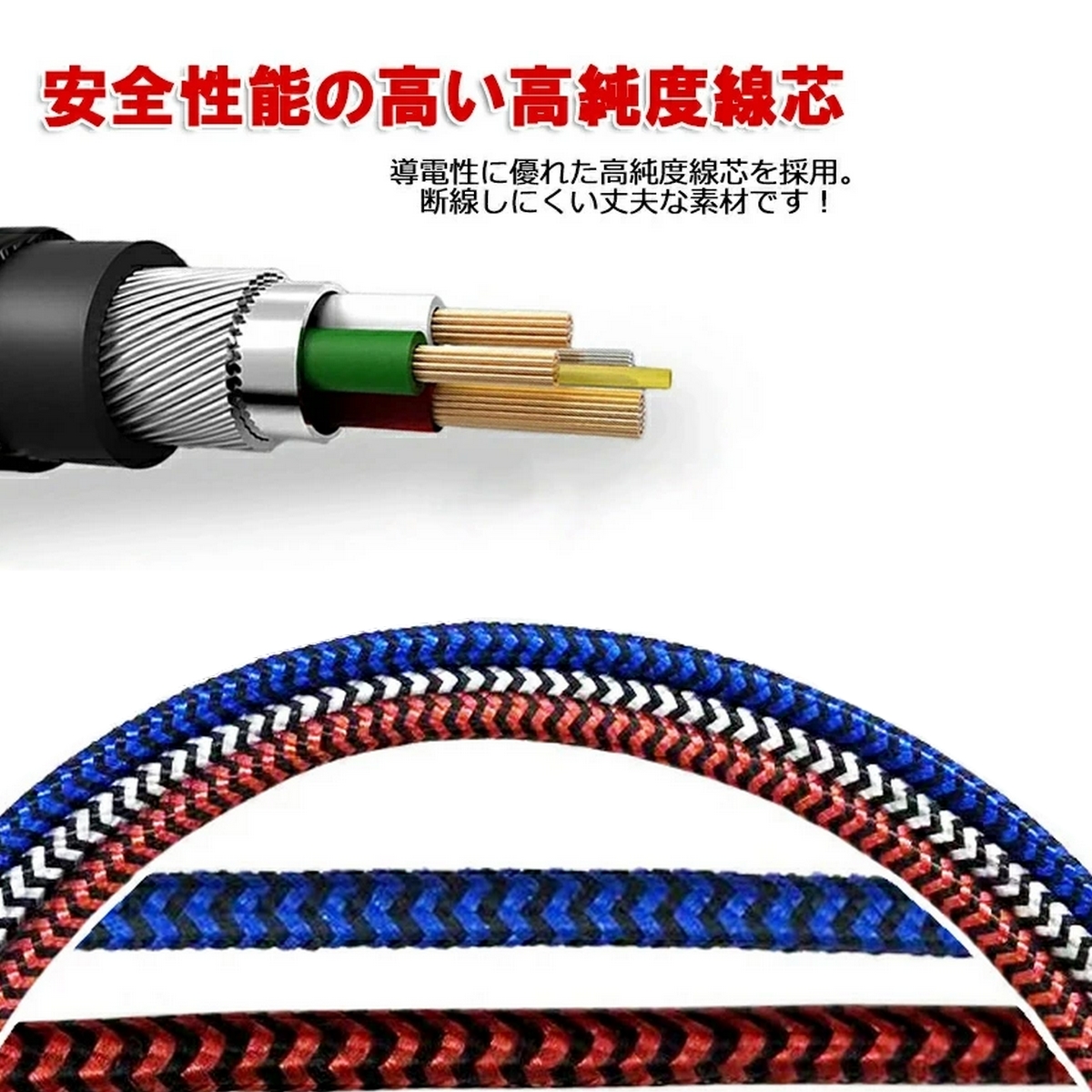 鯨 純正互換品 編み込みタイプ 9本 USB-Cケーブル 1m 楽天市場】アップル Apple編み込み式USB-C充電ケーブル（1m）A2795