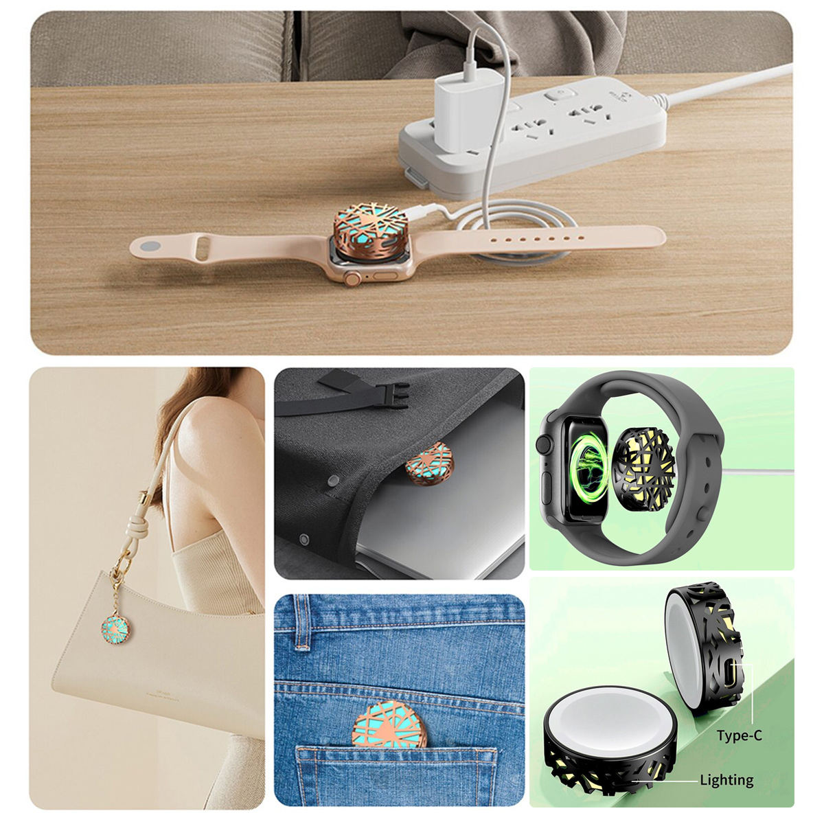 アップルウォッチ本体とバンドと充電器セット！ Amazon.co.jp: AppleWatch対応 充電器 アップルウォッチ対応 Type-C