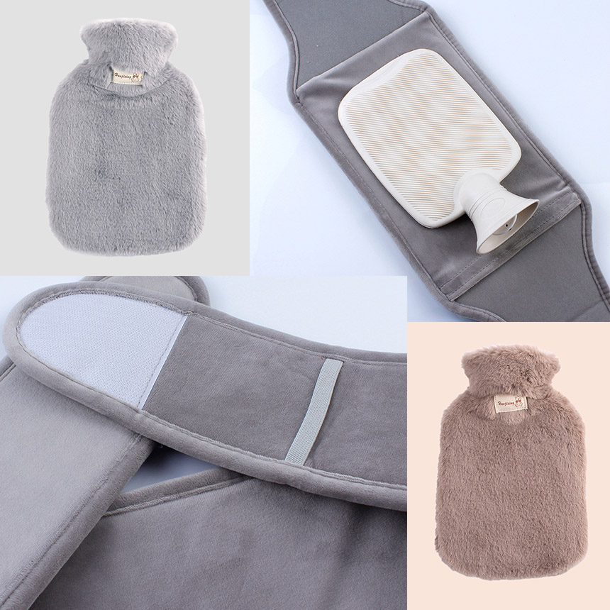 爆買 湯たんぽ 2WAY 腹巻き 2000ml お湯 ゆたんぽ 注水式 お腹 腰